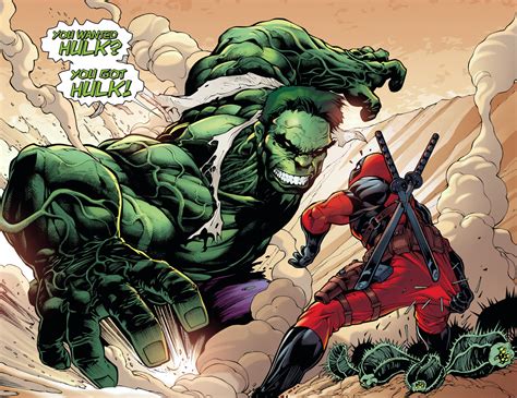 Deadpool Forces Bruce Banner To Hulk Up Comicnewbies