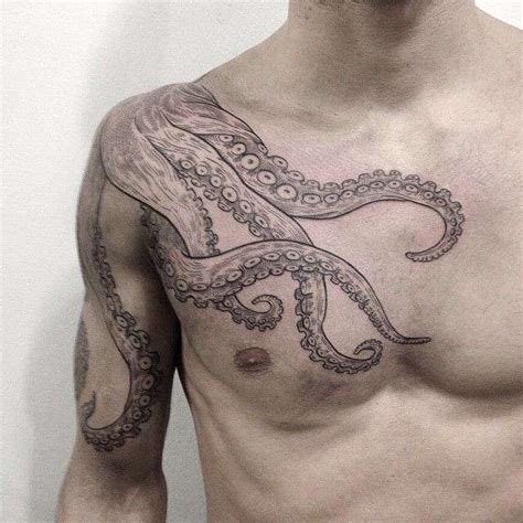 Share 67 Kraken Tattoo Shoulder Vn