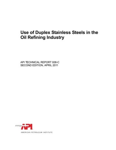 Use Of Duplex Stainless Steel