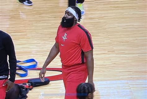 Harden Makes Preseason Debut Still Silent After