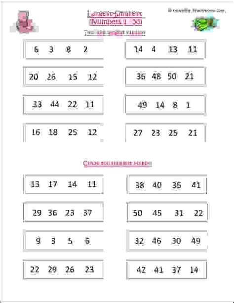 66 Free Math Worksheets For Grade 1 Ascending And Descending Order Hd