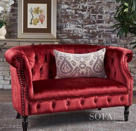 The Best Red Velvet Couches Of 2023 Sofa Spring