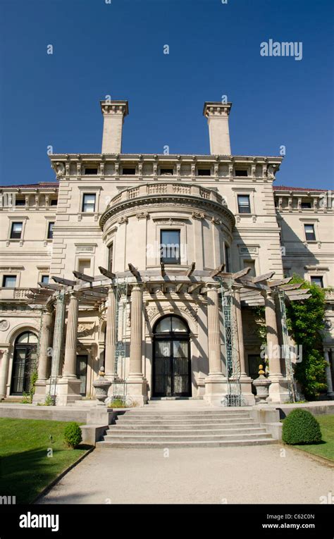 Rhode Island Newport Historic Vanderbilt Italian Renaissance Golden