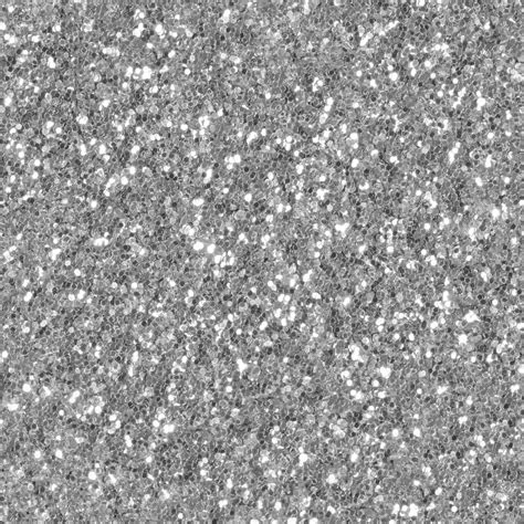 Silver Glitter Sparkle Background For Your Design Seamless Square