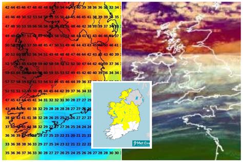 Irish Weather Forecast Met Eireann Extend Weather Warning As 20 To