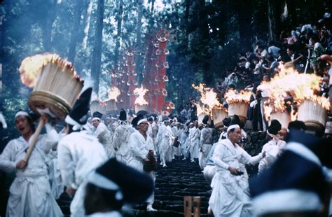 Nachi No Hi Matsuri Fire Festival In Japan Staged In The Kumano