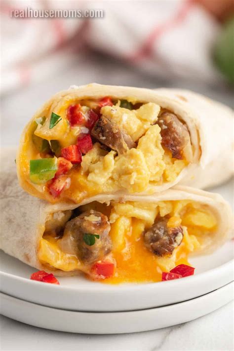 Freezer Breakfast Burritos ⋆ Real Housemoms