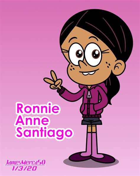 Ronnie Anne Santiago By Jamesmerca50 On Deviantart Loud House Characters House Cartoon Anne
