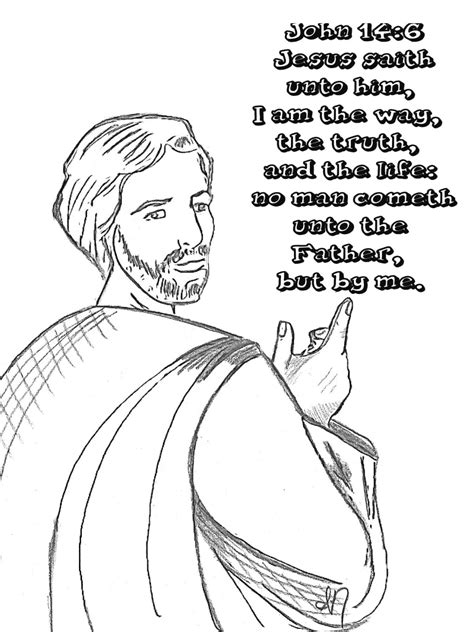 Childrens Gems In My Treasure Box John 146 Coloring Page
