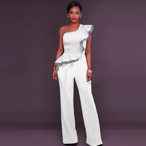 sexy off shoulder rompers womens jumpsuit pants 2018 spring summer one piece set women fashion