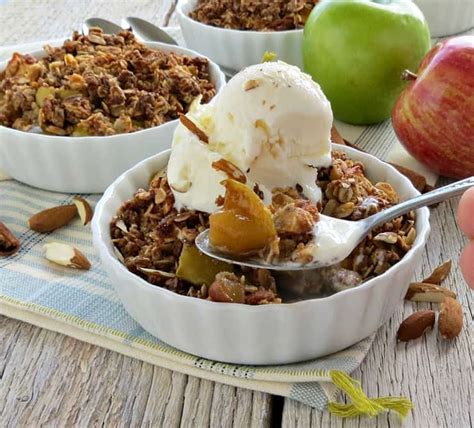 Peel and cube apples into large chunks or slices. Instant Pot Apple Crisp that is Ready in Minutes! | Recipe ...