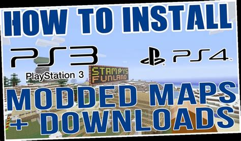 How To Download Modded Ps4 Minecraft Map No Ps3 Twitter