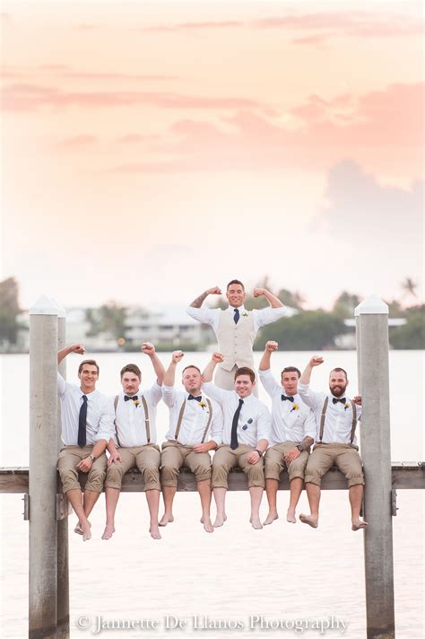 Wedding groomsmen suits should be paid as much attention as bridesmaid dresses! Florida Destination Weddings, Private Beach Weddings in ...