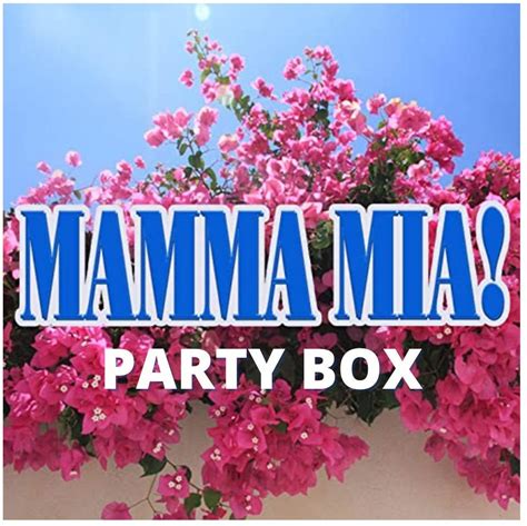 Mamma Mia Themed Party Decorations Box Etsy