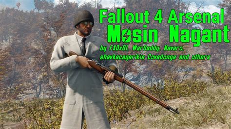 Fallout 4 Arsenal Mosin Nagant By Fx0x01 Wardaddy And Others Pcandxb1