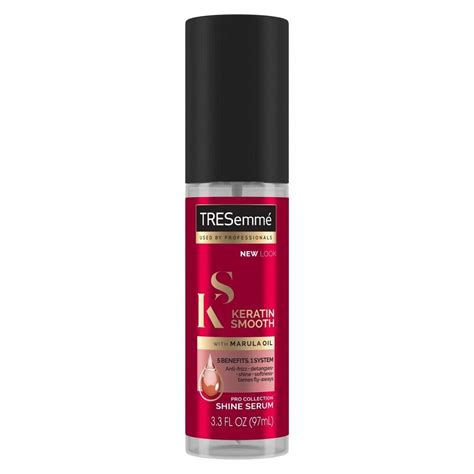 .hair serum a lot recently—whenever my hair needs a bit of smoothing, added shine, and general oomph. TRESemme Keratin Smooth Shine Serum - 3.3 fl oz | Tresemme ...