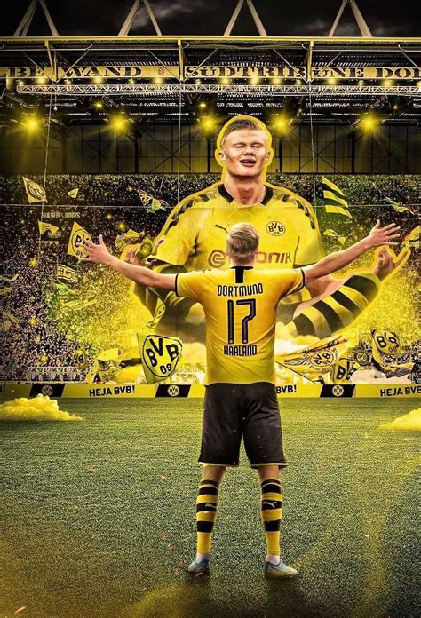 Haaland Dortmund Wallpapers Discover More Borussia Dortmund Bundesliga