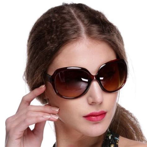 large big oversized round oval retro vintage women ladies shade sunglasses uv400 ebay