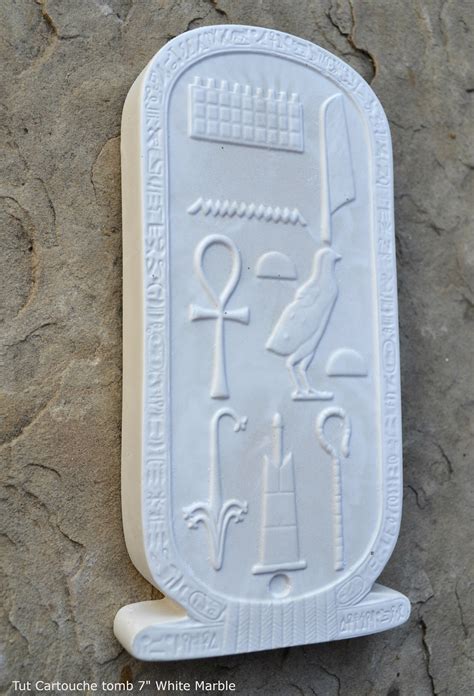 Egyptian King Tut Cartouche Tomb Artifact Carved Sculpture Etsy Australia