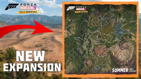 Expansion 2 Full Map Reveal New DLC Forza Horizon 5 Rally
