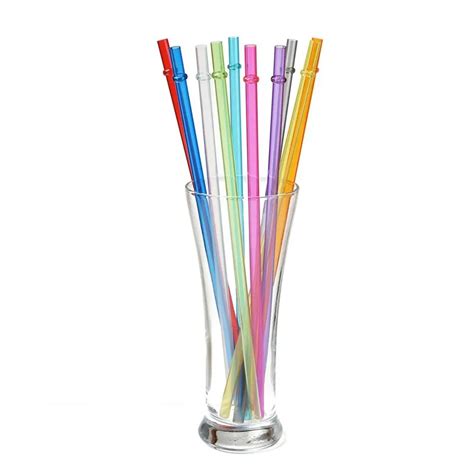 Bpa Free Plastic Straws Acrylic Replacement Straws Plastic Straws