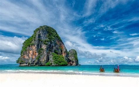 Thailand The Beautiful Ao Nang Beach Of Krabi Travelzork