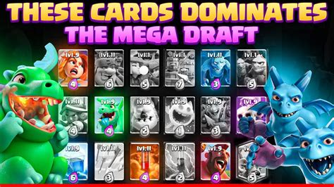 How To Draft The Best Mega Draft Decks 🏆 Youtube