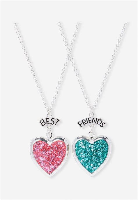 Bff Glitter Lockets Bff Necklaces Bff Jewelry Friend Jewelry