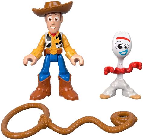 Fisher Price Disney Pixar Toy Story 4 Woody And Forky Samko And Miko