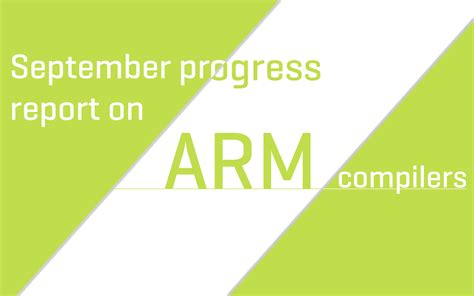 Arm Compilers Roadmap Update