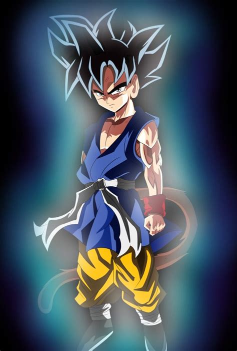 Goku Gt Ultra Instinct Dragon Ball Super Anime Desenhos Dragonball