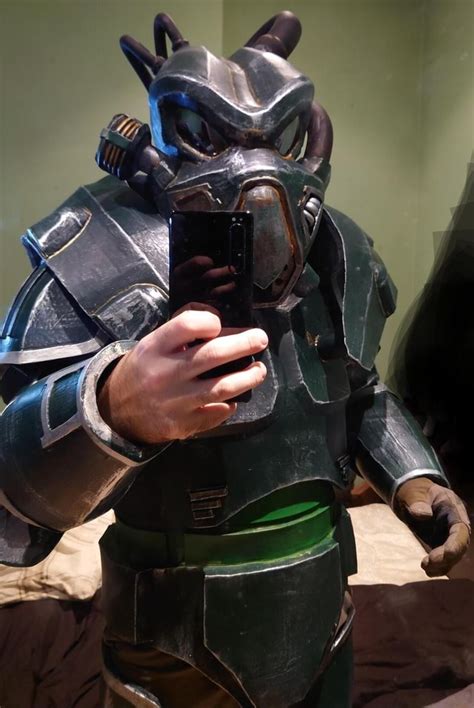 My Completed Fallout Nv Enclave Power Armor Cosplay Grimdarkcreations