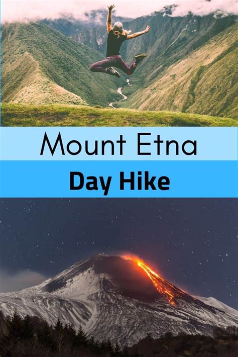 Hiking In Sicily The Mount Etna Day Hike Hiking Europe Outdoors