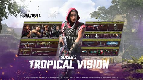 Call Of Duty Mobile Season 5 Tropical Vision Battle Pass Trailer
