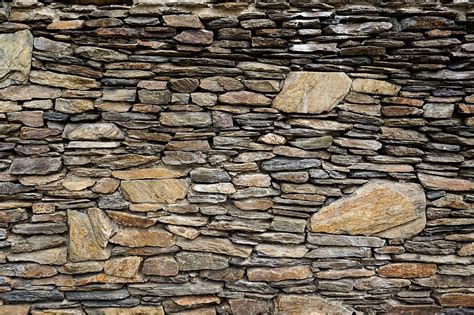 Hd Wallpaper Stone Wall Old Rough Pattern Brick Stonewall Rock