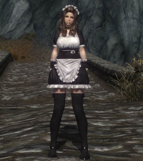 えいへいすぽっと！【skyrim】 Osare Maid Outfit