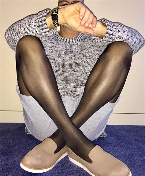 Sheer Pantyhose On Guys Look Amazing Mens Tights Pantyhose Brown