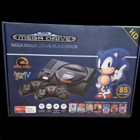 Atgames Sega Genesis Flashback Hd 2017 Console Brand New Aust Seller