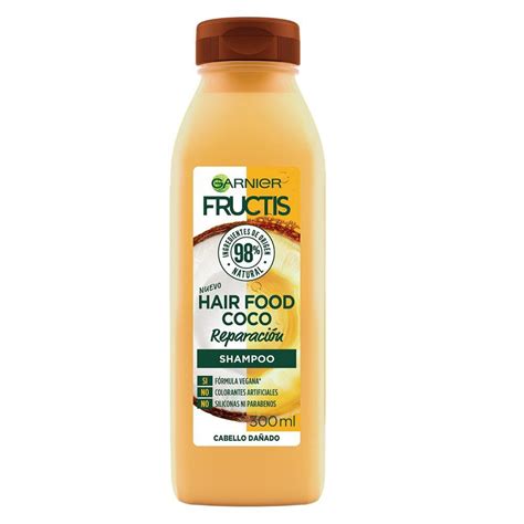 Shampoo Fructis Hair Food Coco 300 mL | Farmacias Cruz Verde
