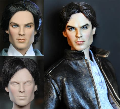 Custom Repaint Vampire Diaries Damon Doll By Noeling On Deviantart