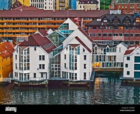 Bergen Norway Waterfront Stock Photo Alamy