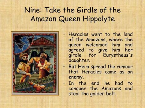 Ppt The Twelve Labours Of Heracles Powerpoint Presentation Free