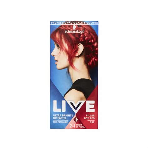 Live Ultra Brights Or Pastel 092 Pillar Box Red Bodycare Online