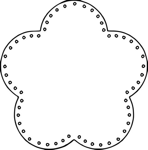 Free Scalloped White Circle Frame Png Clipart Best