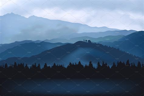 Free Free Mountain Landscape Svg 421 SVG PNG EPS DXF File