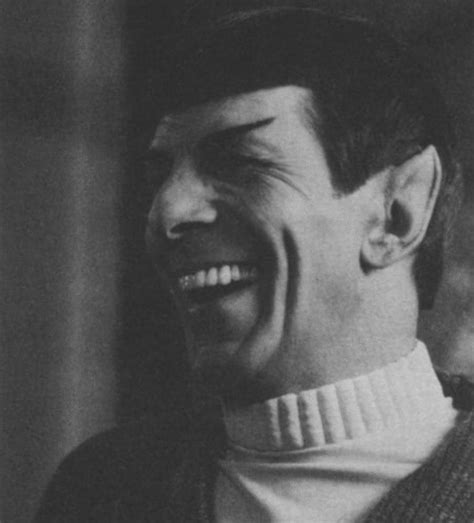 Leonard Nimoy Laughing As Spock 😁🖖 Rnimoy