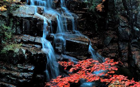 Nature Outdoors Waterfalls Desktop Hd Wallpaper 21705