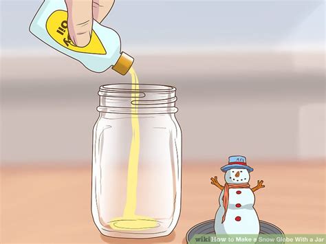 How To Make A Snow Globe With A Jar 10 Steps With Pictures