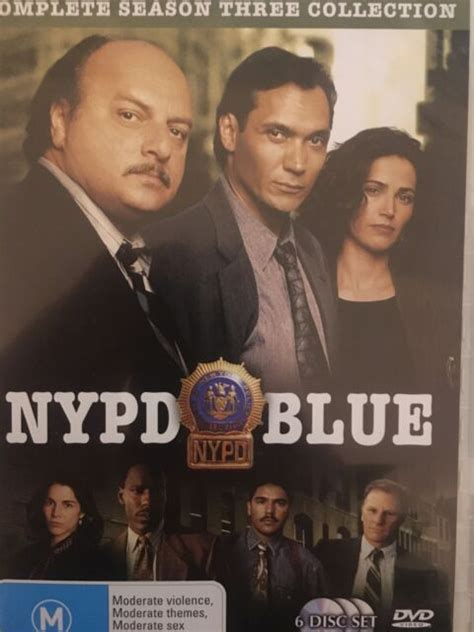 Nypd Blue Complete Season 3 Collection 6 Disc Set Dvd 2cf2 For Sale