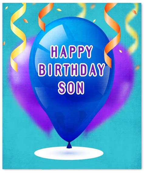 140 Birthday Wishes For Son Quotes Messages Greeting